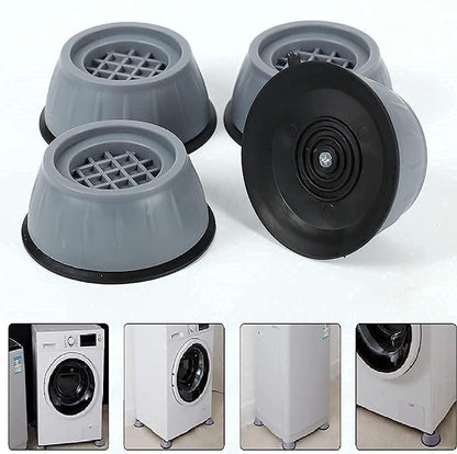 Anti Vibration Pad For Washing Machine - 4 Pcs Shock Proof Feet For Washing Machine, Kitchen, Table, Chair, Sofa, Bed