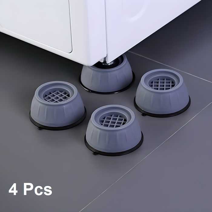 Anti Vibration Pad For Washing Machine - 4 Pcs Shock Proof Feet For Washing Machine, Kitchen, Table, Chair, Sofa, Bed