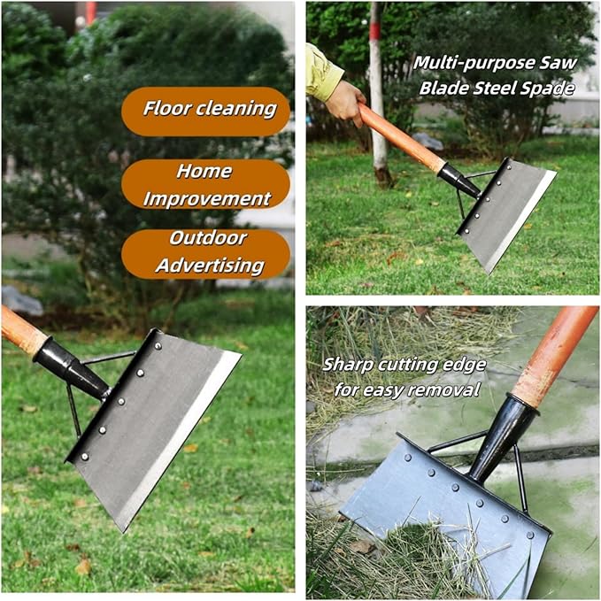 Multifunctional Deep Cleaning Flat Shovel