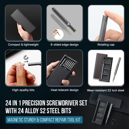 24 Pieces Precision Screwdriver Set